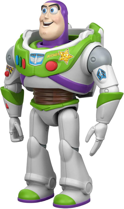 Mattel Disney und Pixar Toy Story 5, sprechende Interactables-Figuren, 18 cm maßstabsgetreu, Sprüche aus dem Film und Unterhaltung mit Anderen Figuren der Reihe, JKV26
