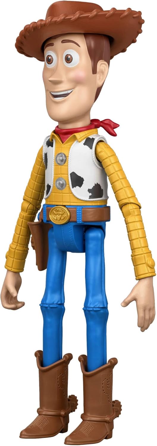 Mattel Disney and Pixar Toy Story 5 Interactables Talking Figures, 7 Inch Playscale, Movie Phrases & Converses with Others in Line, Characters Vary, JKV25