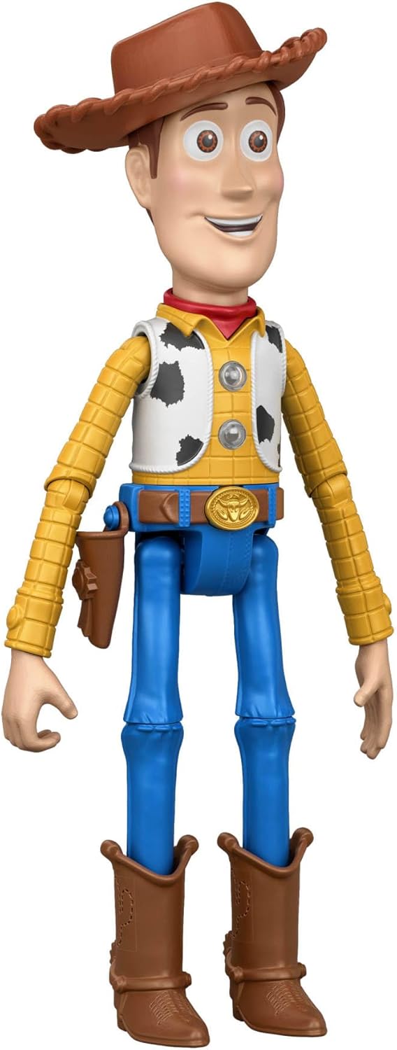 Mattel Disney and Pixar Toy Story 5 Interactables Talking Figures, 7 Inch Playscale, Movie Phrases & Converses with Others in Line, Characters Vary, JKV25