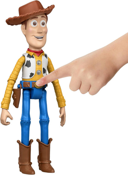 Mattel Disney and Pixar Toy Story 5 Interactables Talking Figures, 7 Inch Playscale, Movie Phrases & Converses with Others in Line, Characters Vary, JKV25