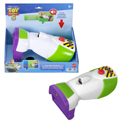 Mattel Disney and Pixar Toy Story 5 Space Ranger Laser Gauntlet Buzz Lightyear Roleplay Item with Lights, vibrations, 35+ Sounds and Phrases, JKV42