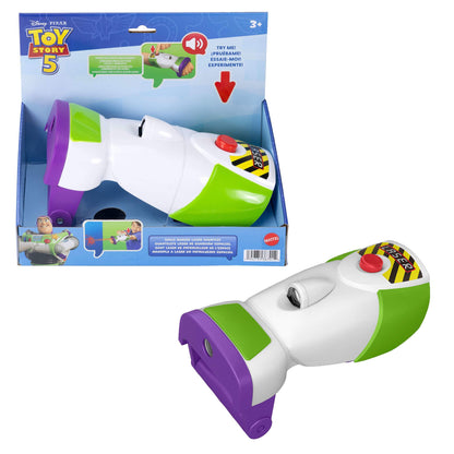 Mattel Disney and Pixar Toy Story 5 Space Ranger Laser Gauntlet Buzz Lightyear Roleplay Item with Lights, vibrations, 35+ Sounds and Phrases, JKV42