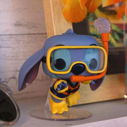 Funko POP! Disney: Lilo & Stitch – Snorkeling Stitch - Sammelbare Vinylfigur - Geschenkidee - Offizielles Merchandise - Spielzeug für Kinder & Erwachsene - Modellfigur für Sammler und zur Ausstellung