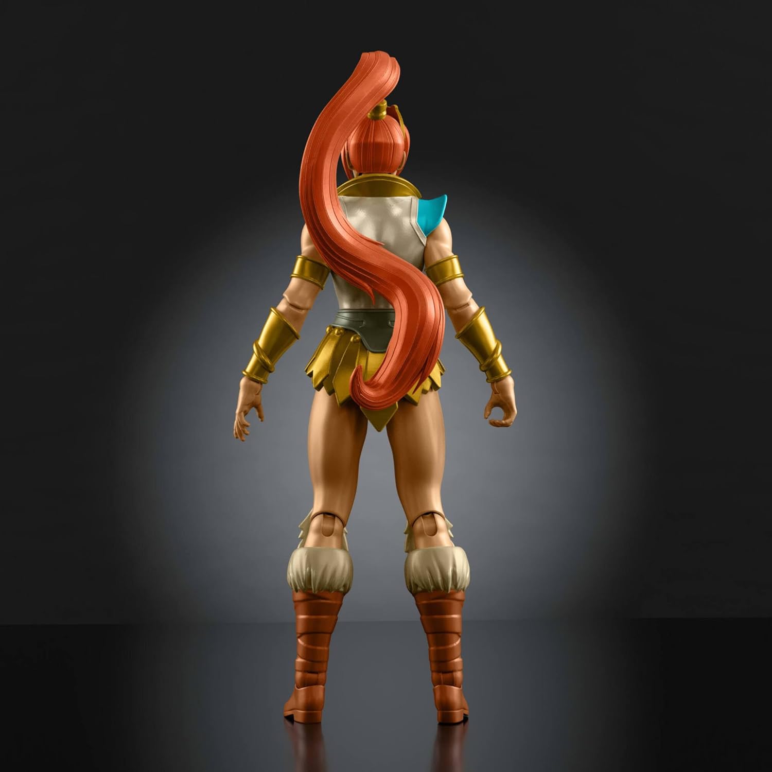 Masters of the Universe Origins Action Figure 200X Cartoon Collection Teela, 5.5 Inch 1980s MOTU Heroine, Ponytailed Hair, Detailed Design & Staff, JHK00