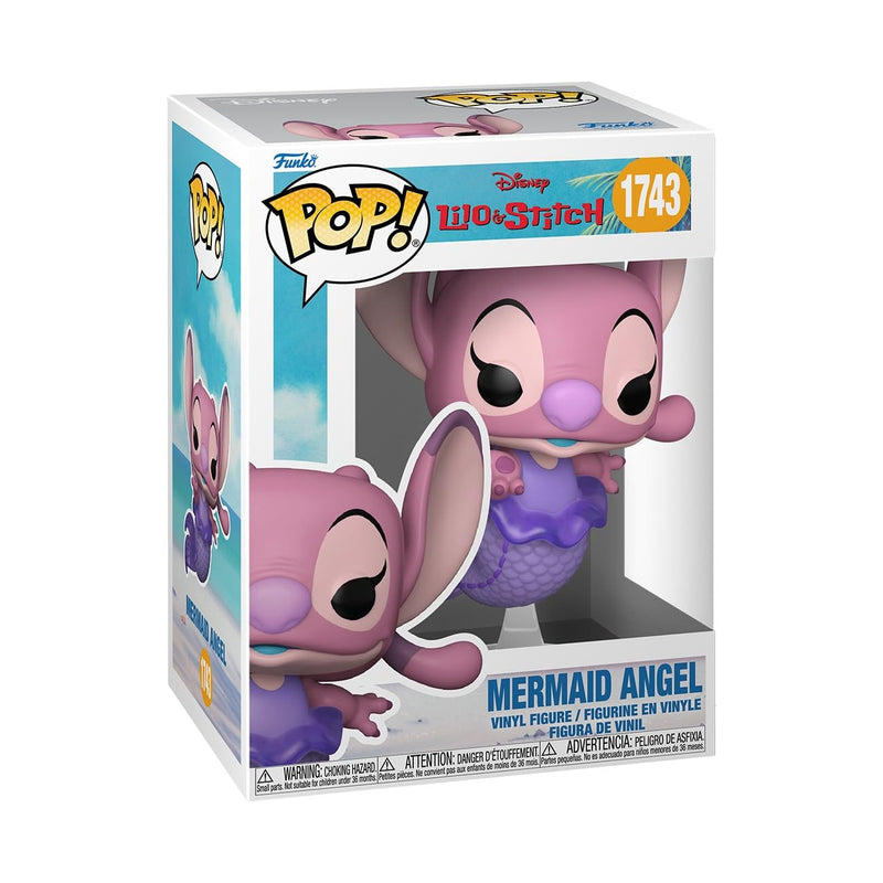 Funko POP! Disney: Lilo & Stitch - Mermaid Angel - Sammelbare Vinylfigur - Geschenkidee - Offizielles Merchandise - Spielzeug für Kinder & Erwachsene - Modellfigur für Sammler und zur Ausstellung