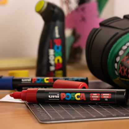 Uni Posca - Uni Posca Verfmarker 17K Goud - Blokpunt 15mm