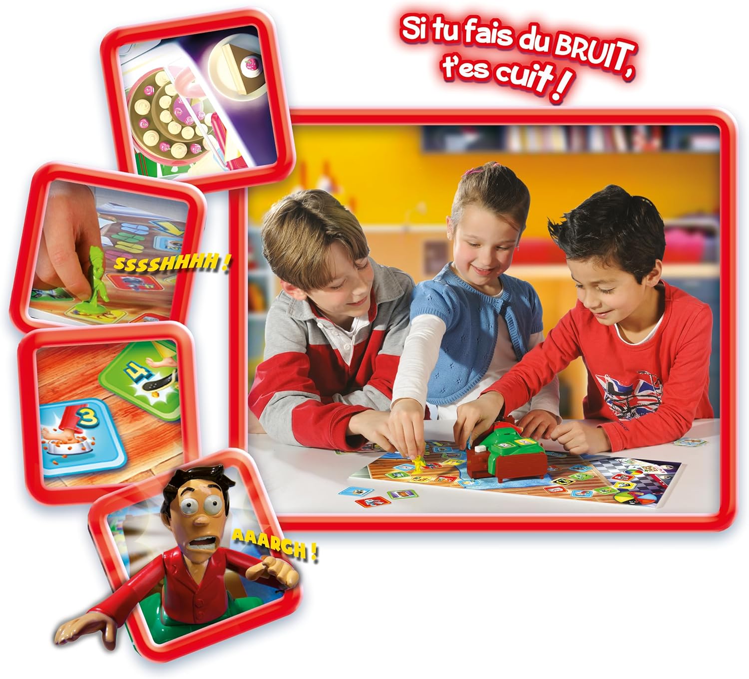 Goliath – 70582 ”Réveille Pas Papa” Action and Reflex Game (French version