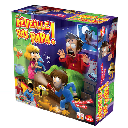 Goliath – 70582 ”Réveille Pas Papa” Action and Reflex Game (French version