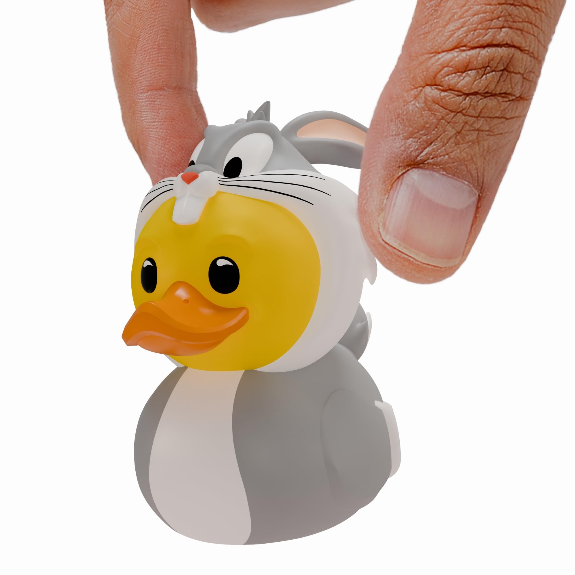 TUBBZ Mini: Looney Tunes – Bugs Bunny Cosplaying Gummiente Vinylfigur – Offizielle Sammelfigur für Fans von Looney Tunes