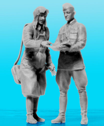 ICM Figuren VVS Rkka Pilots(1939-1942P)(3 Figures