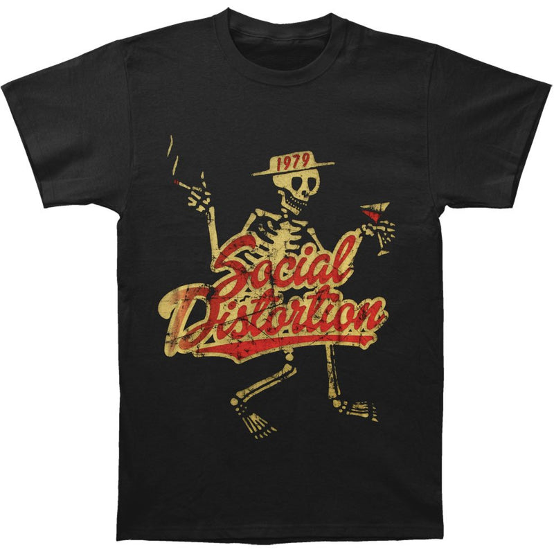 Social Distortion Men's Vintage 1979 Short Sleeve T-Shirt, Black, XX-Large