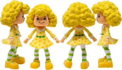 Boss Fight Studio Classic Strawberry Shortcake Lemon Meringue Actionfigur - Sammlerstück, duftende Figur mit abnehmbarem Hut und Tierbegleiter - Maßstab 1:12