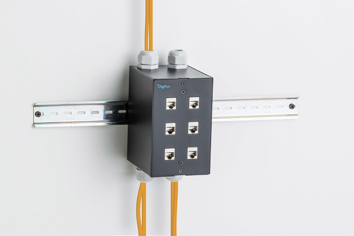 Modulo 6Prese Keyston Da Barra Din