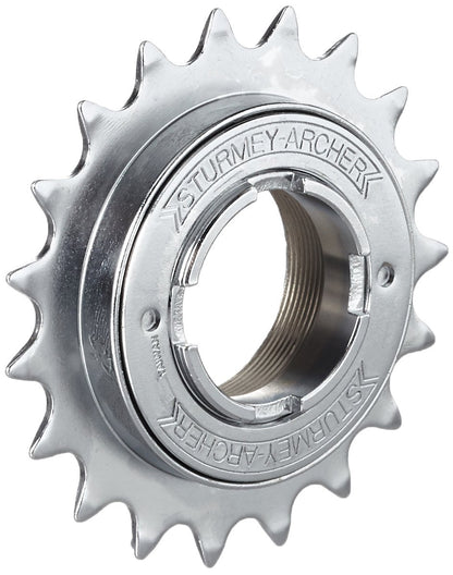 Sun Race 19 dents roue libre pour chaîne Chromé