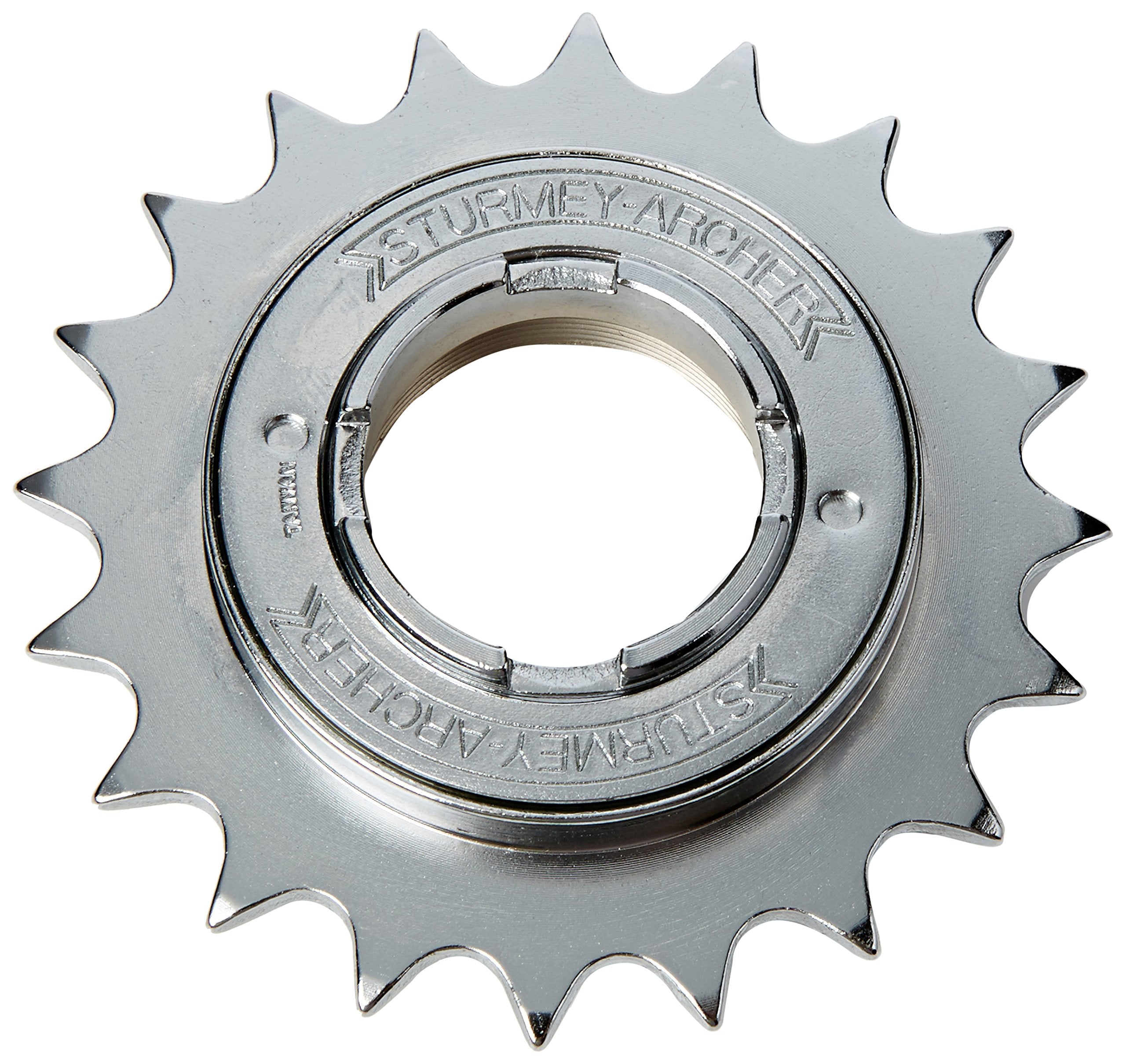 Sturmey Archer - Ruota Libera 20 Denti, 1/2" x 1/8", Colore: Argento