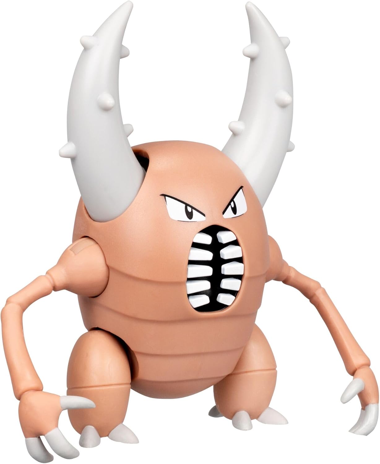 Pokémon Pinsir Battle Feature Figure - 4.5-Inch Pinsir Battle Ready Figure with Horn Attack