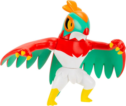 Pokémon Battle Figure 3 Pack - Features 2-Inch Metapod (with Stand) and Pikachu plus 3-Inch Hawlucha Battle Figures