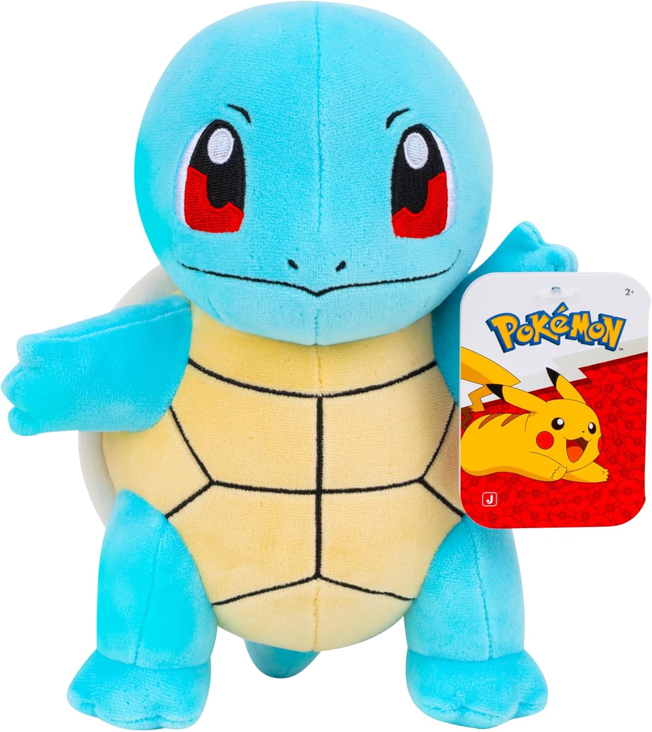 Pokémon Squirtle Plush - 8-Inch Soft Plush with Authentic Details