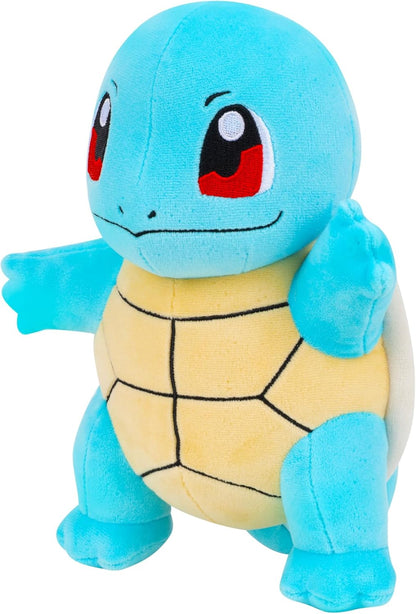 Pokémon Squirtle Plush - 8-Inch Soft Plush with Authentic Details