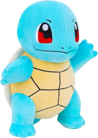 Pokémon Squirtle Plush - 8-Inch Soft Plush with Authentic Details