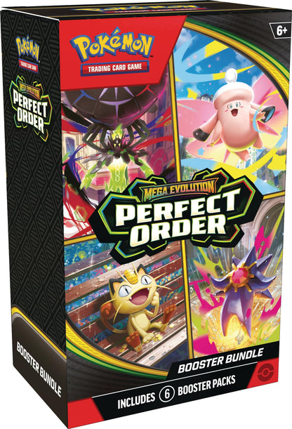 Pokémon TCG: Mega Evolution - Booster-bundel voor perfecte bestelling (6 Boosterpakketten