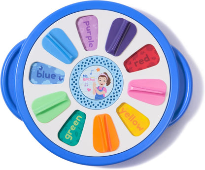 Ms. Rachel Official Spin Along Learning Wheel with 3 Learning Play Modes, Educational Toys & Toddler Toys for Girls & Boys Ages 1-3+