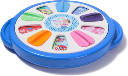 Ms. Rachel Official Spin Along Learning Wheel with 3 Learning Play Modes, Educational Toys & Toddler Toys for Girls & Boys Ages 1-3+