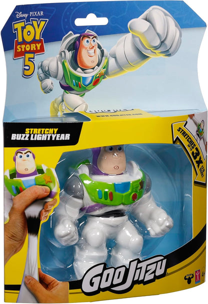 Goo Jitzu et Disney Pixar Toy Story Personnages extensibles, Buzz l'éclair, Boisé, Remplissage Goo, Super Extensible