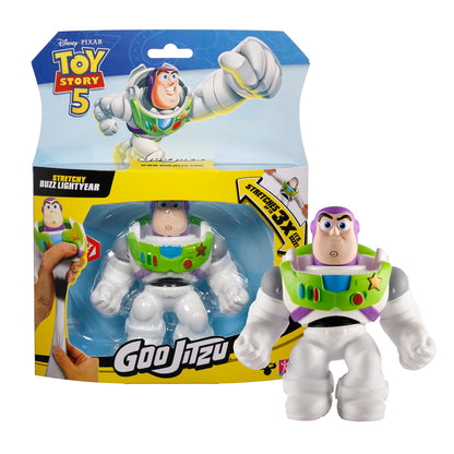 Goo Jitzu et Disney Pixar Toy Story Personnages extensibles, Buzz l'éclair, Boisé, Remplissage Goo, Super Extensible