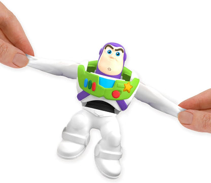 Goo Jitzu et Disney Pixar Toy Story Personnages extensibles, Buzz l'éclair, Boisé, Remplissage Goo, Super Extensible