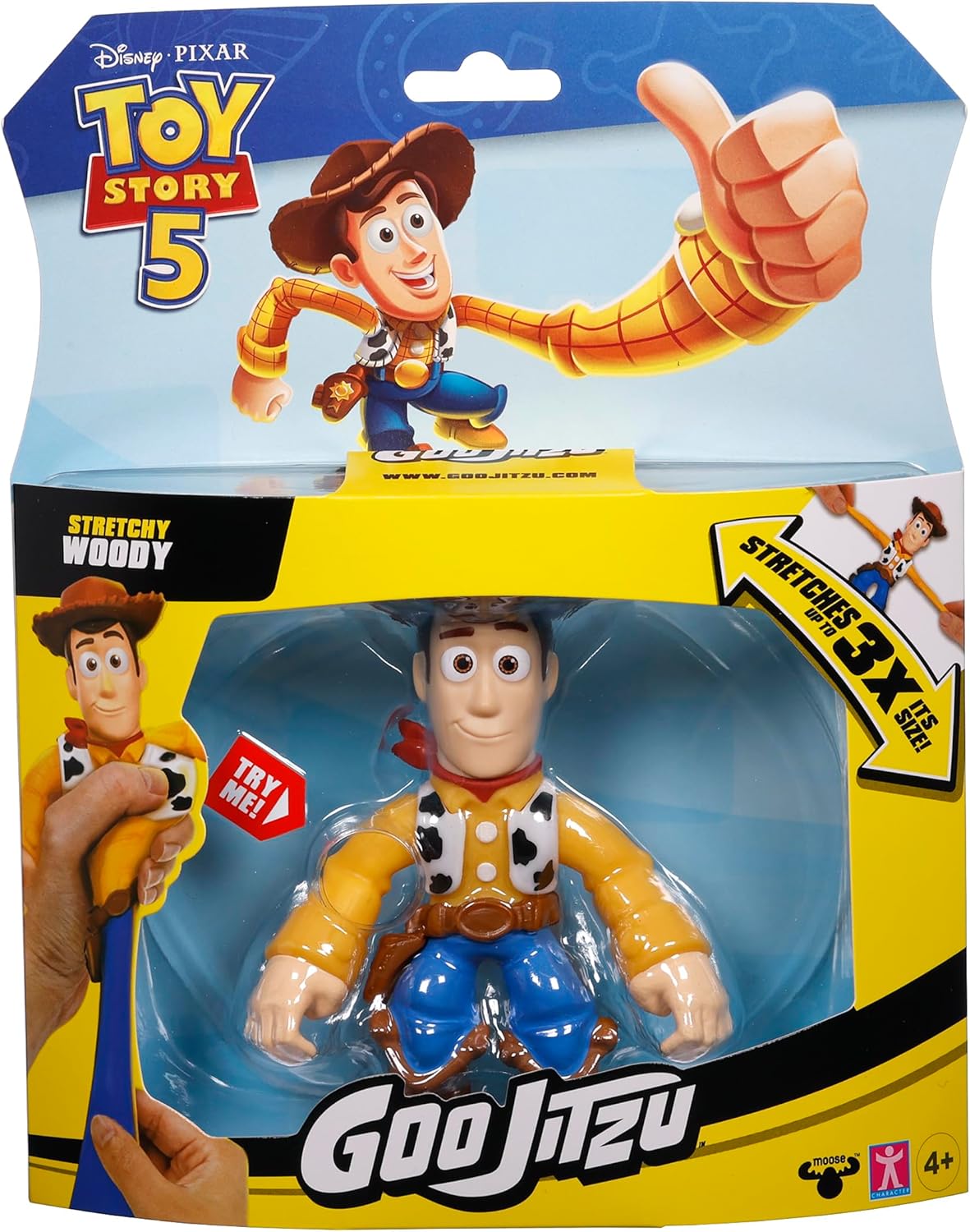 Goo Jitzu and Disney Pixar Toy Story Stretchy Characters, Buzz Lightyear, Woody, Goo Fillings, Super Stretchy