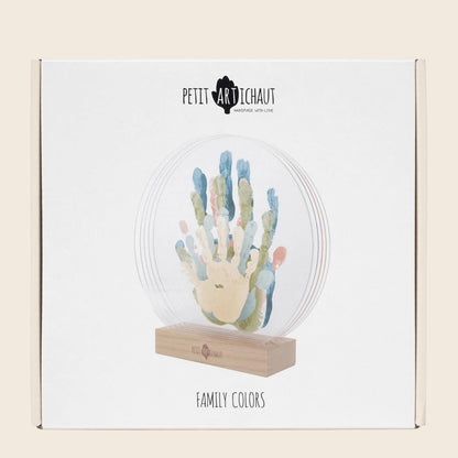 Family Colors Footprint Kit Petit Artichaut