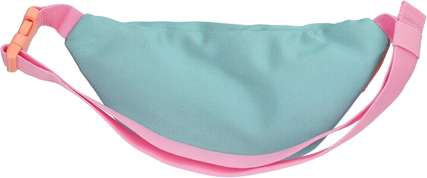 Depesche 14108 TOPModel Music Cross Bag in Pink, Apricot and Turquoise with Model Motif and Glitter, Shoulder Bag with Adjustable Shoulder Strap