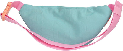 Depesche 14108 TOPModel Music Cross Bag in Pink, Apricot and Turquoise with Model Motif and Glitter, Shoulder Bag with Adjustable Shoulder Strap