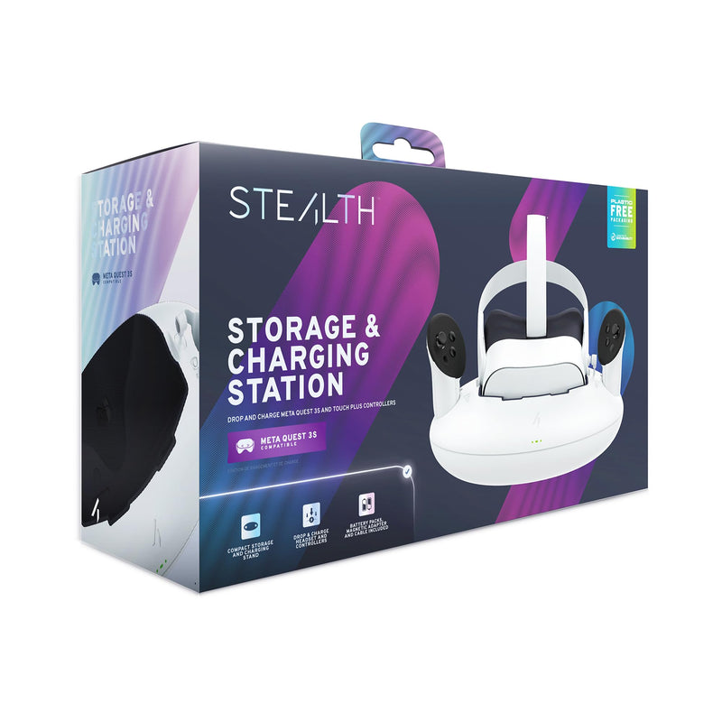 Stealth Charge Station For Meta Quest 3S