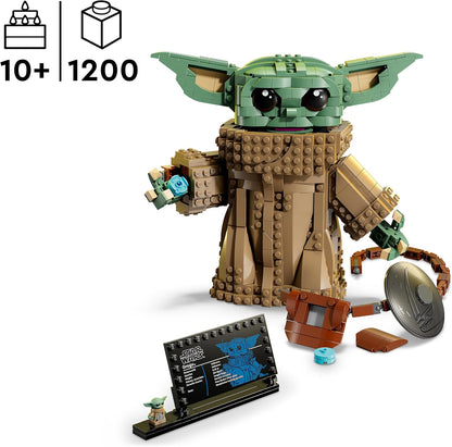 LEGO Star Wars 75446 Grogu als Leerling van de Mandalorian Bouwbaar Speelgoed - Bouwpakket voor Kinderen met Beskar Pantser - Kinderkamer Decoratie - Cadeau voor Jongens, Meisjes en Fans vanaf 10 Jaar