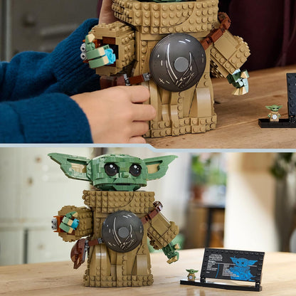LEGO Star Wars 75446 Grogu als Leerling van de Mandalorian Bouwbaar Speelgoed - Bouwpakket voor Kinderen met Beskar Pantser - Kinderkamer Decoratie - Cadeau voor Jongens, Meisjes en Fans vanaf 10 Jaar