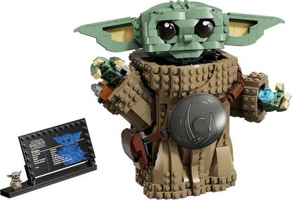 LEGO Star Wars 75446 Grogu als Leerling van de Mandalorian Bouwbaar Speelgoed - Bouwpakket voor Kinderen met Beskar Pantser - Kinderkamer Decoratie - Cadeau voor Jongens, Meisjes en Fans vanaf 10 Jaar