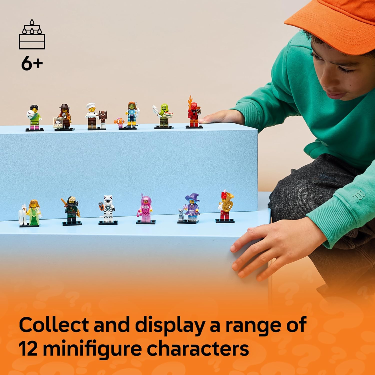 LEGO Minifigures Series 29 - Blind Box - Get 1 of 12 Collectible Toys - Figures incl. Football Goalkeeper & Unicorn Elf - Party Bag Fillers for 6+ Year Old Boys & Girls - 71052