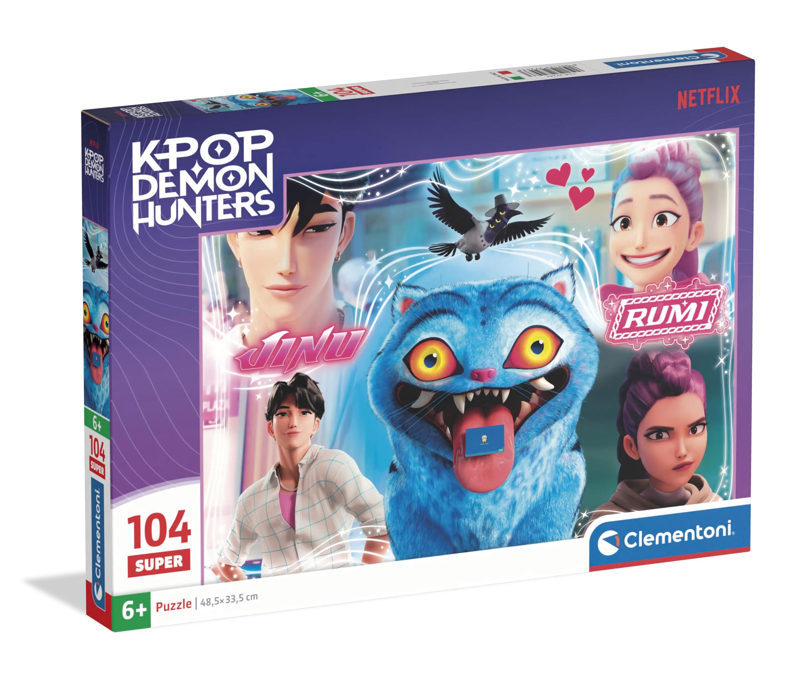 K-Pop Demon Hunters 3 - Super (104 Stukjes)
