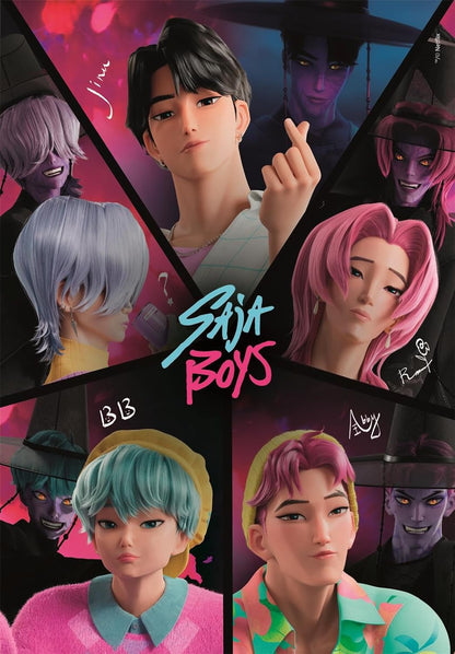 Clementoni Kpop Demon Hunters Puzzle 500 Teile Erwachsene - Puzzle Erwachsene in 49 x 36 cm - Puzzle Erwachsene anspruchsvoll von Clementoni 35625