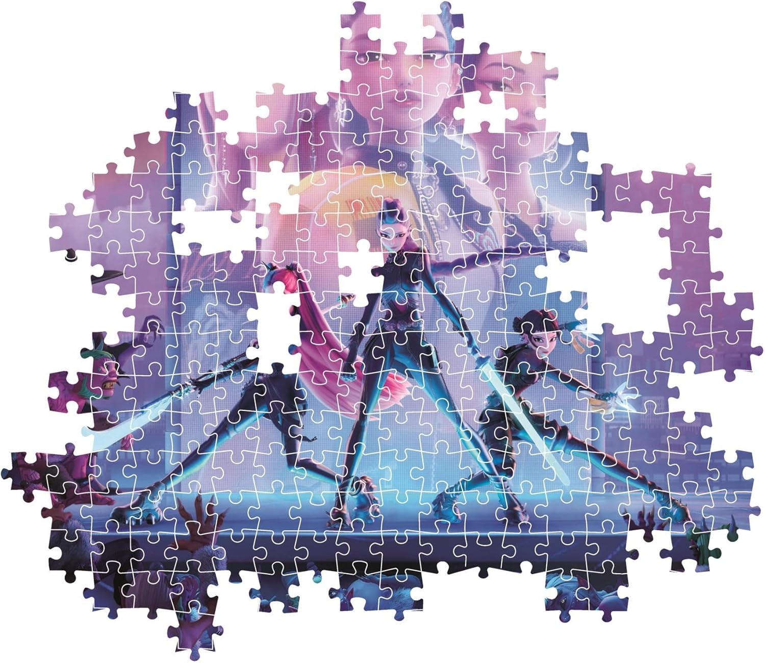 K-Pop Demon Hunters (Compact Box 1000 stukjes) (Puzzle)