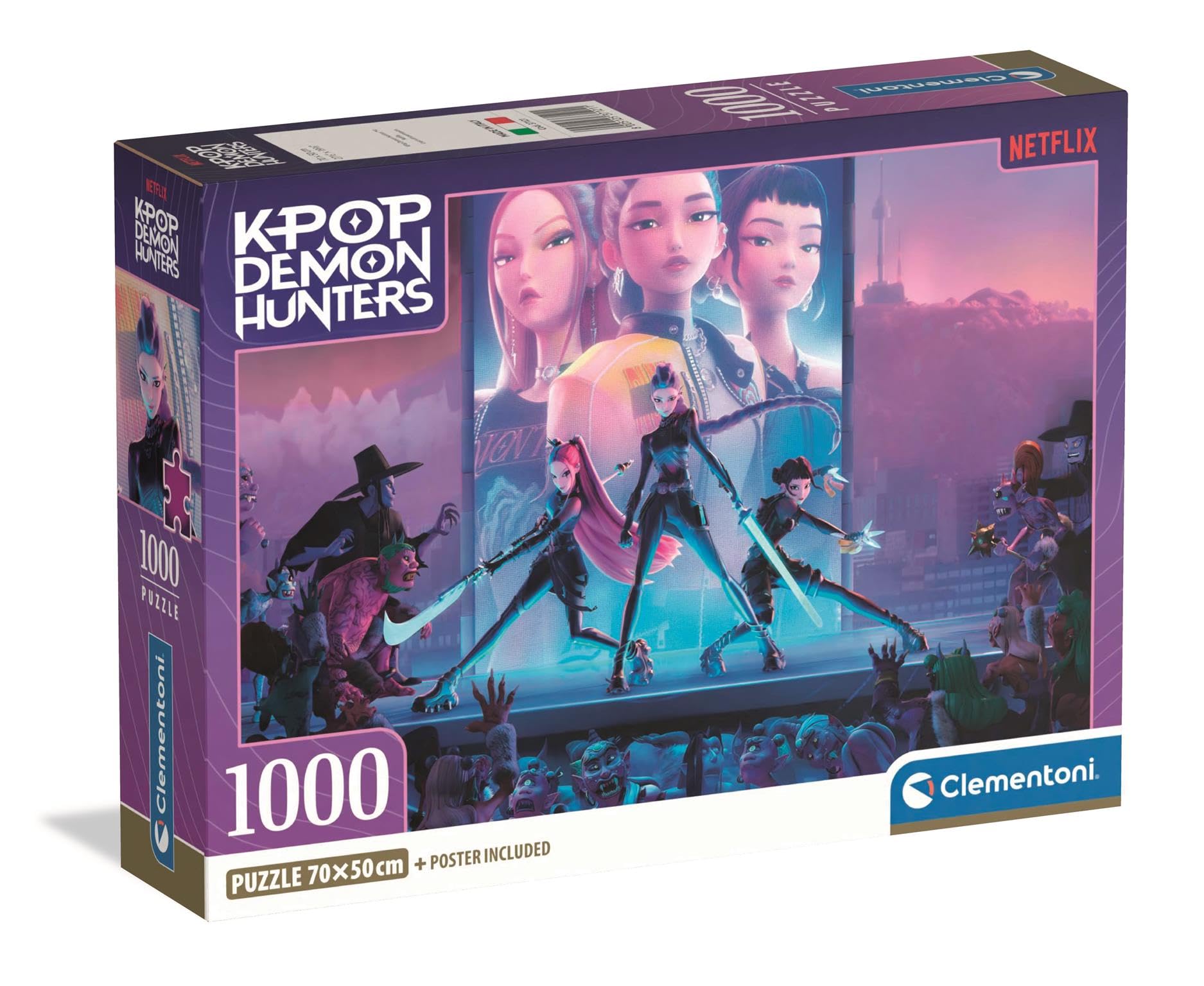 K-Pop Demon Hunters (Compact Box 1000 stukjes) (Puzzle)