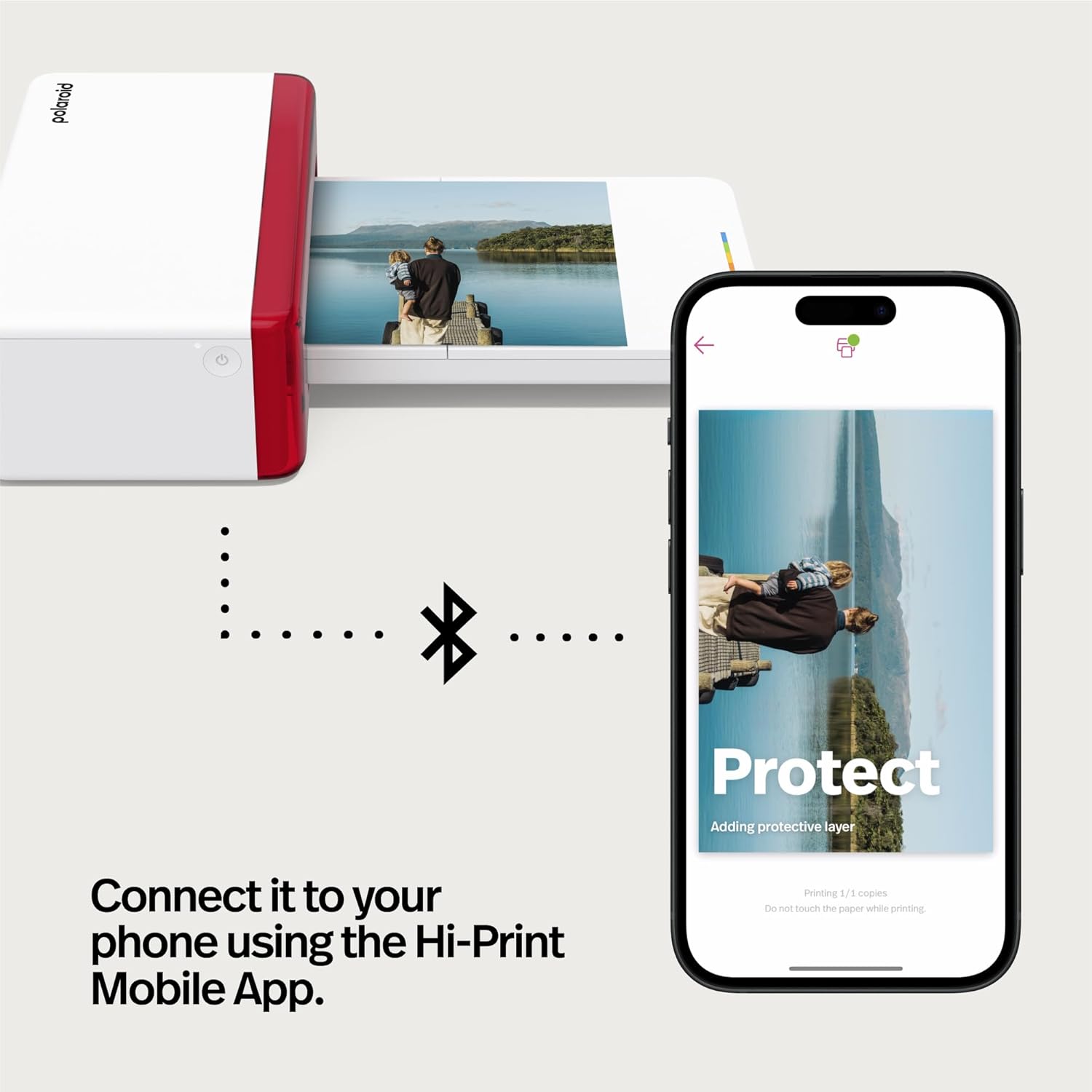 Polaroid Hi-Print 4×6 (10x15cm) Bluetooth Photo Printer