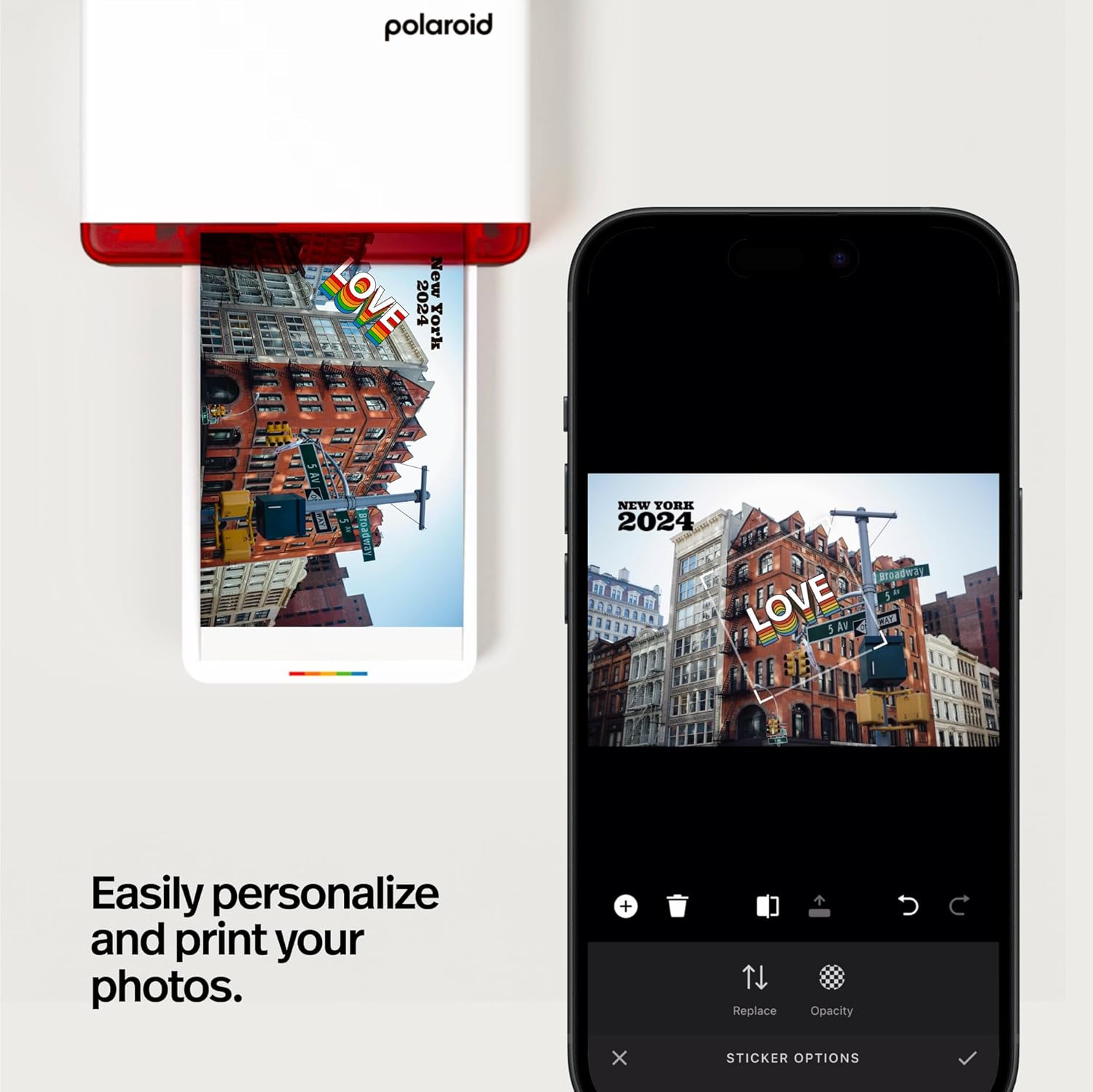 Polaroid Hi-Print 4×6 (10x15cm) Bluetooth Photo Printer