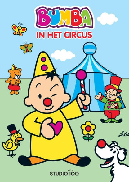 Studio 100 - Bumba Kartonboek A4 - In het circus