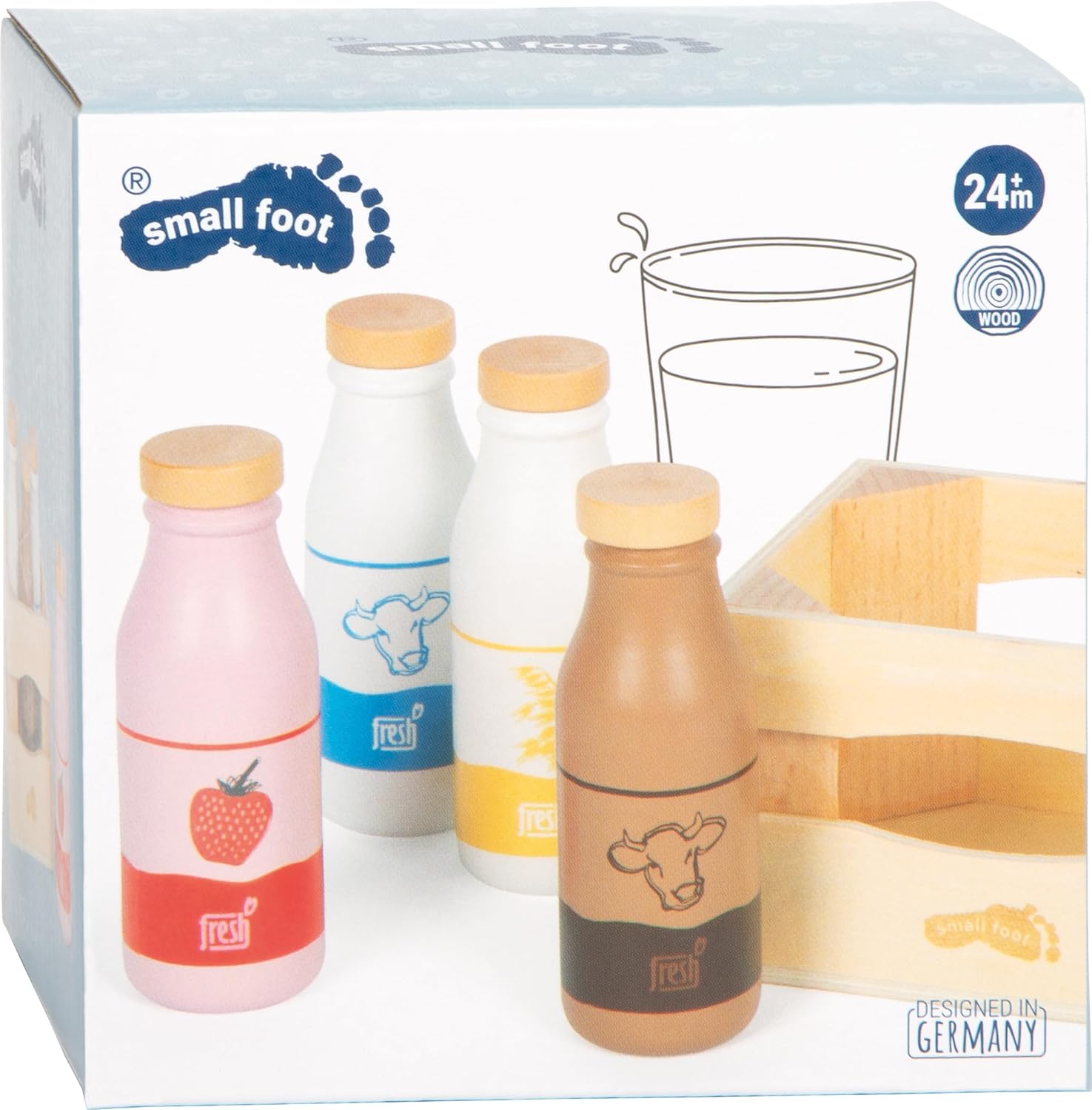 Small Foot - Small Foot - Houten Melkproducten In Doos