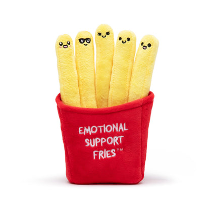 WHAT DO YOU MEME? Emotional Support Fries - Size Large - The Original Viral Cuddly Plush Comfort Food, Unique Gift for Valentine's Day, Birthdays, Christmas, Friendship & Anniversary's