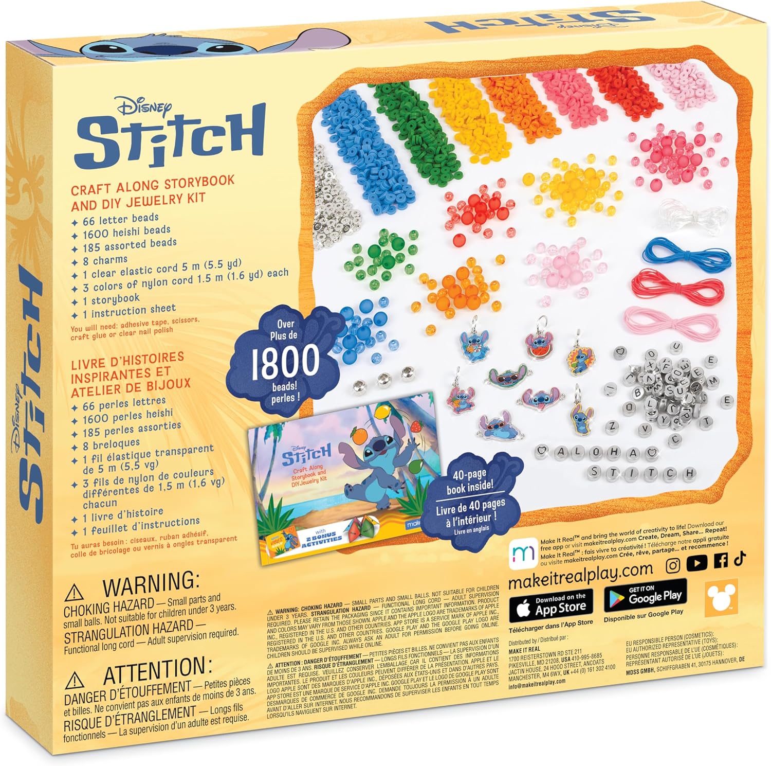 Spectron - Make it Real - Stitch Sieraden- en Knutselset