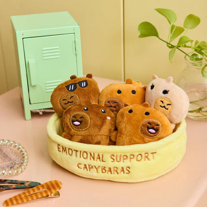 Spectron - Emotional Support Capibaras Knuffels - 6Dlg.
